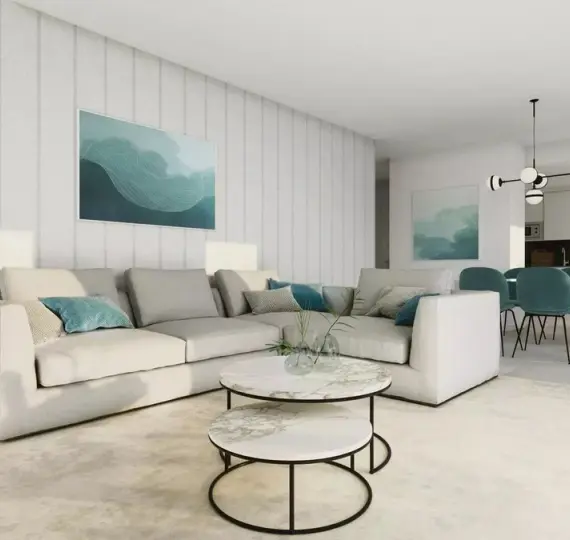 Sale of middle floor apartment in Estepona