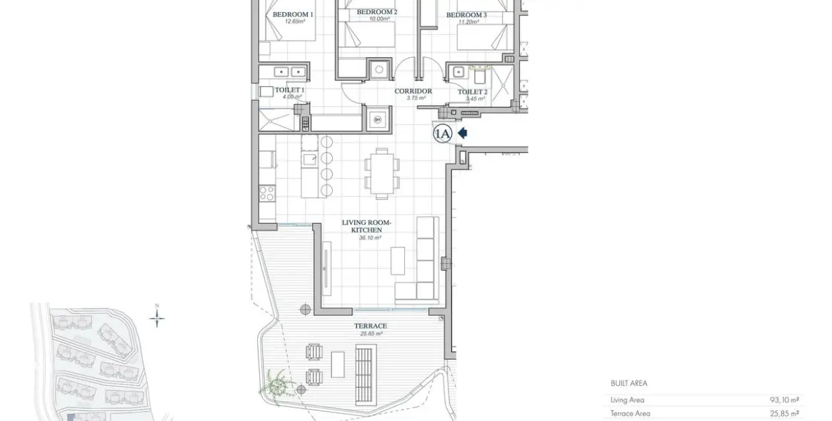 Sale of middle floor apartment in Fuengirola 14