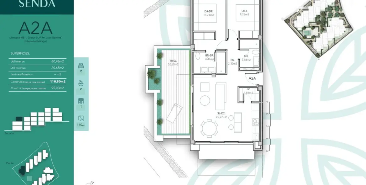 Sale of penthouse in Estepona 19