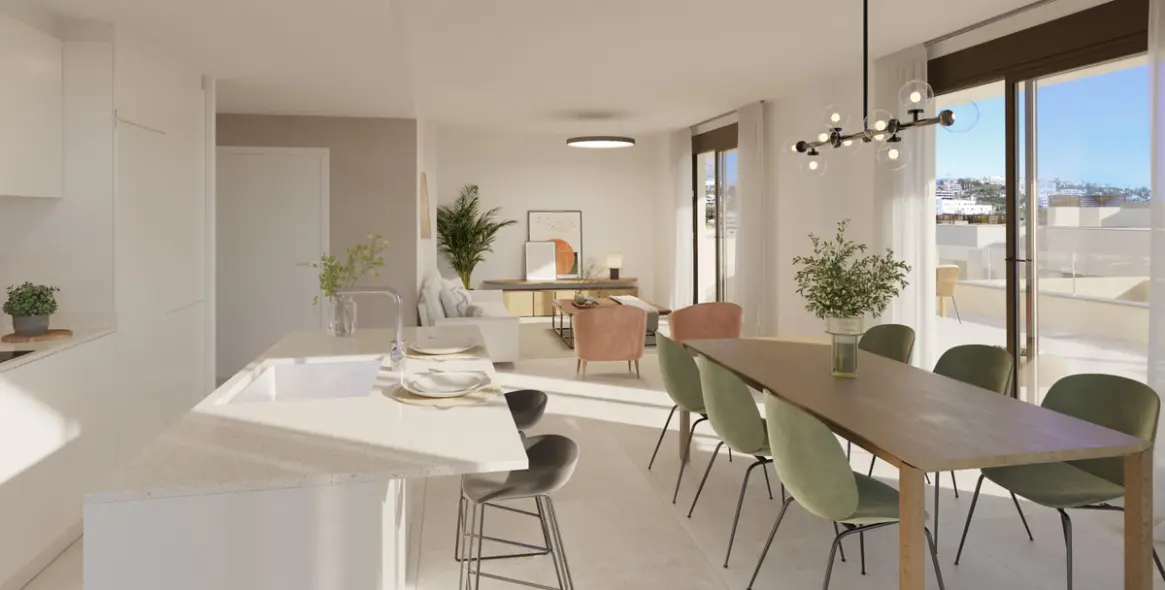 Продажа апартаментов на среднем этаже в Estepona (район Estepona) 3