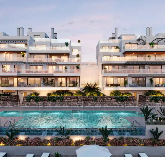 Продажа апартаментов на первом этаже в Estepona