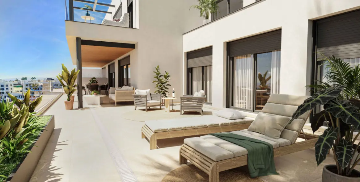 Продажа апартаментов на первом этаже в Estepona 6