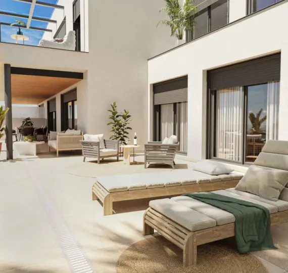 Продажа апартаментов на первом этаже в Estepona