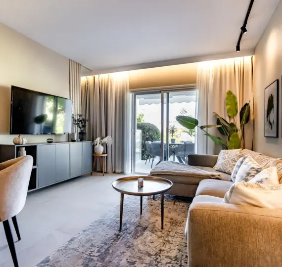 Sale of ground floor apartment in Nueva Andalucía