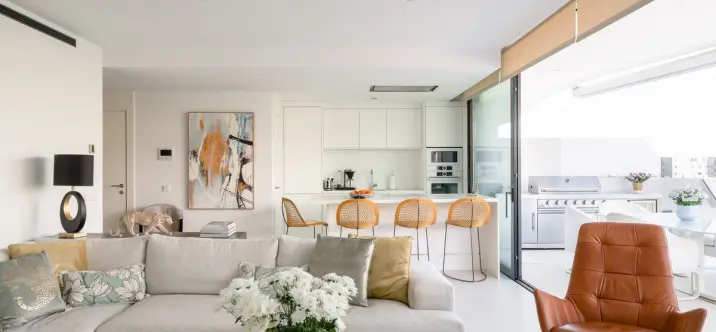 Продажа апартаментов на среднем этаже в Higueron 2