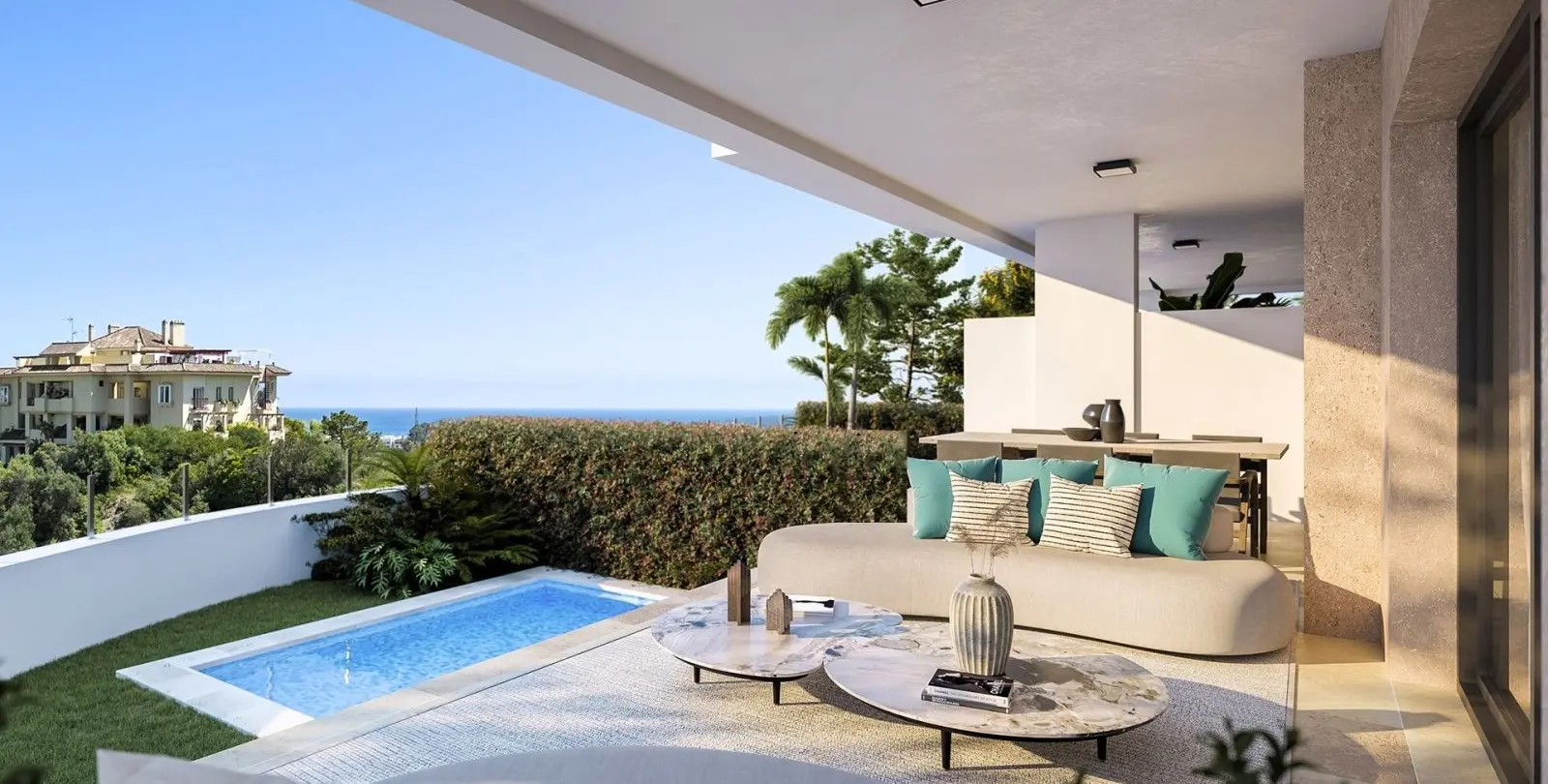 Venta de apartamento en planta baja en Estepona 3