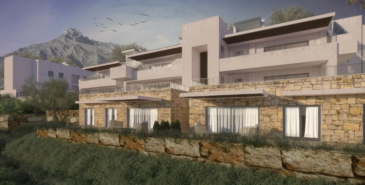 Venta de apartamento en planta media en Istán 30