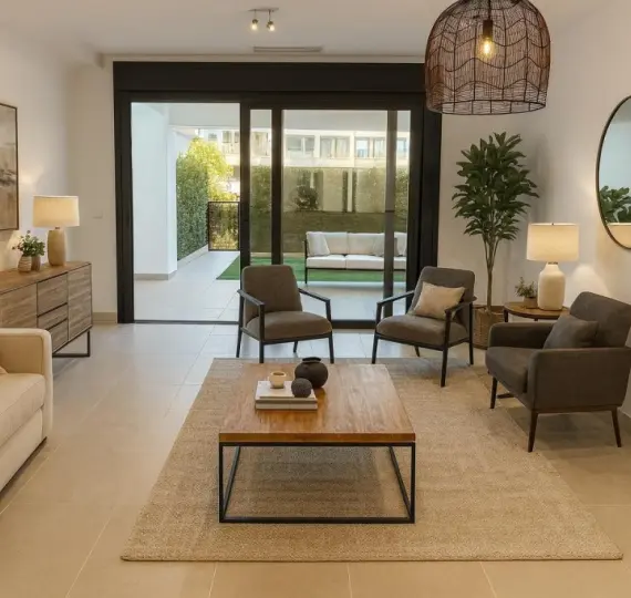 Sale of ground floor apartment in Bel Air