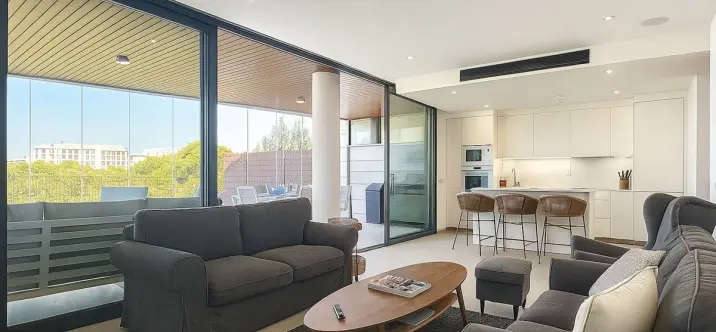 Venta de apartamento en planta baja en Higueron 4