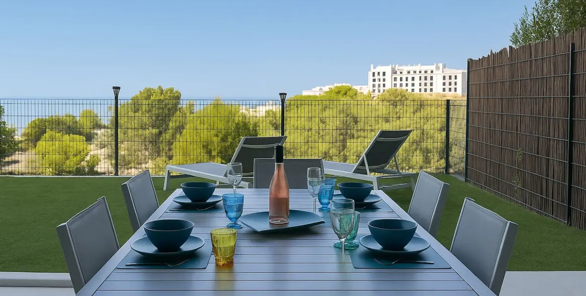 Sale of ground floor apartment in Higueron 8