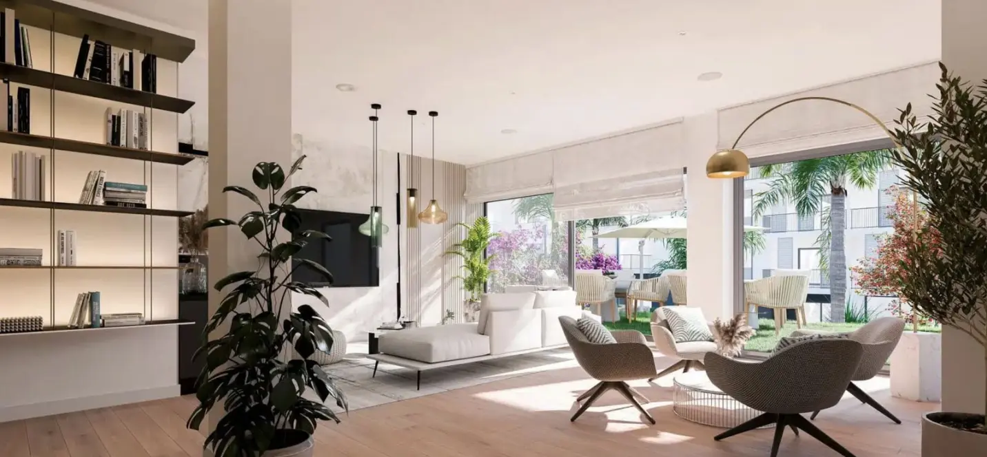 Venta de apartamento en planta media en Estepona 4