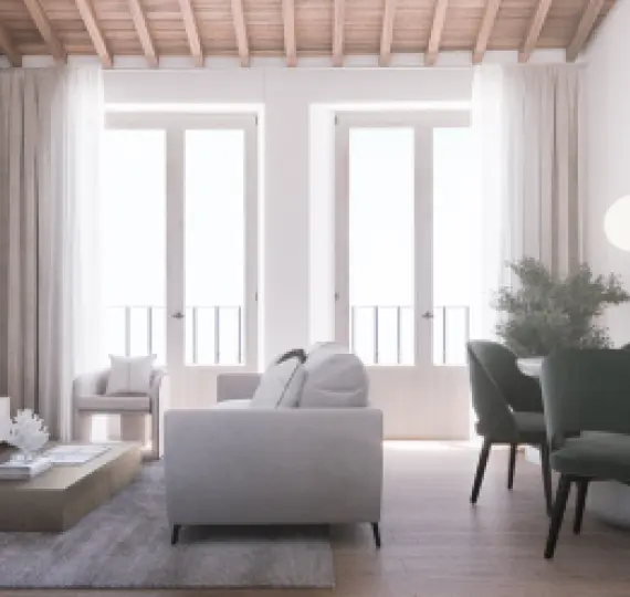 Venta de apartamento en planta media en Centro Histórico