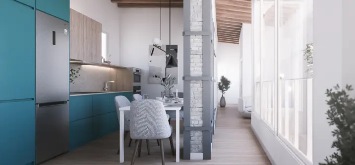 Venta de apartamento en planta media en Centro Histórico 1