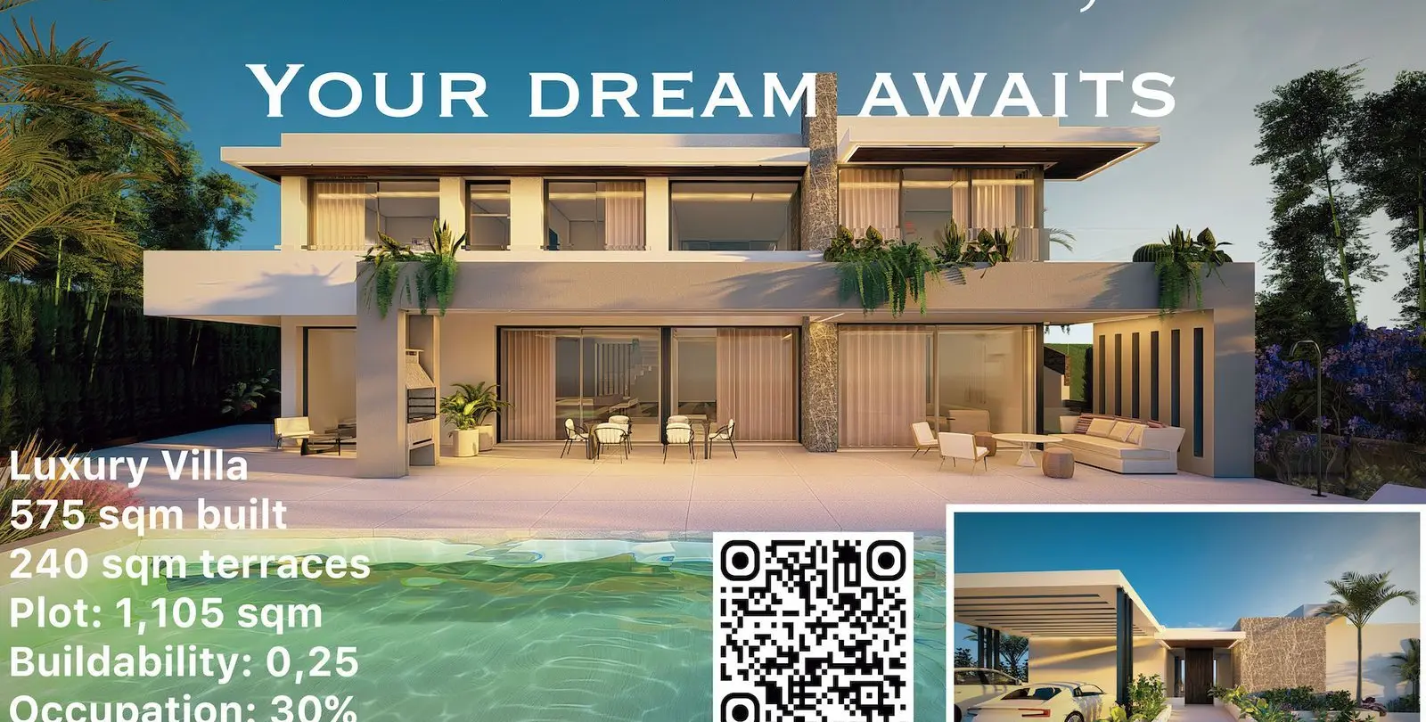 Sale of residential plot in Selwo 1