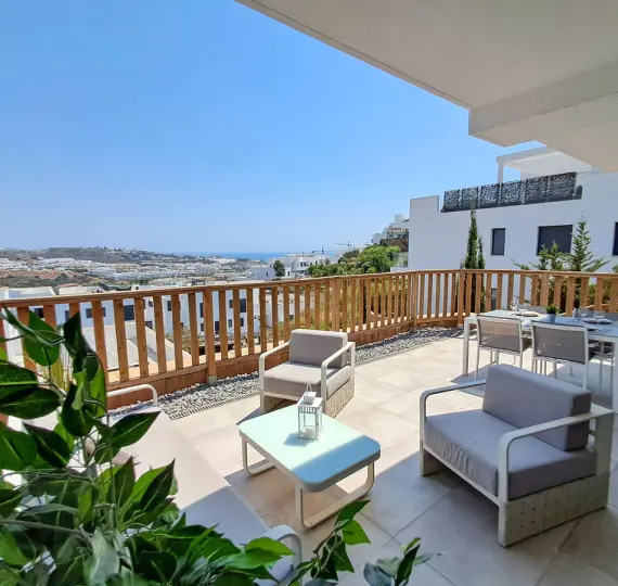 Продажа апартаментов на первом этаже в La Cala de Mijas