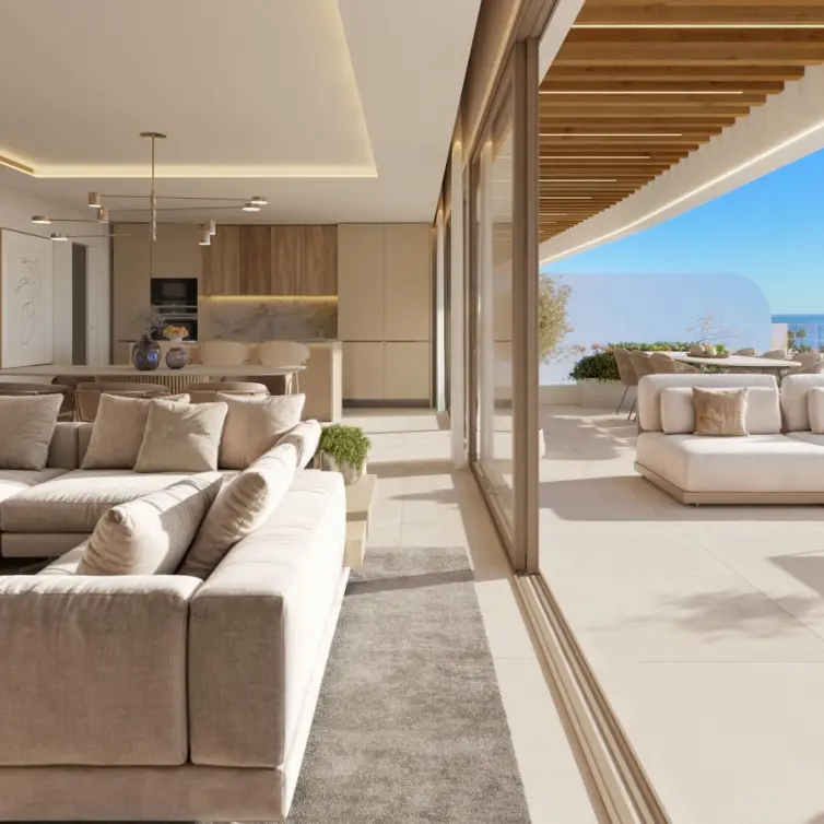 Sale of middle floor apartment in Casares