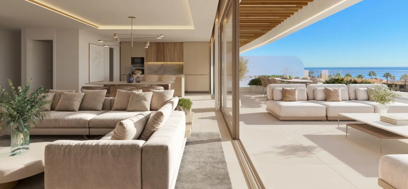 Sale of middle floor apartment in Casares 2