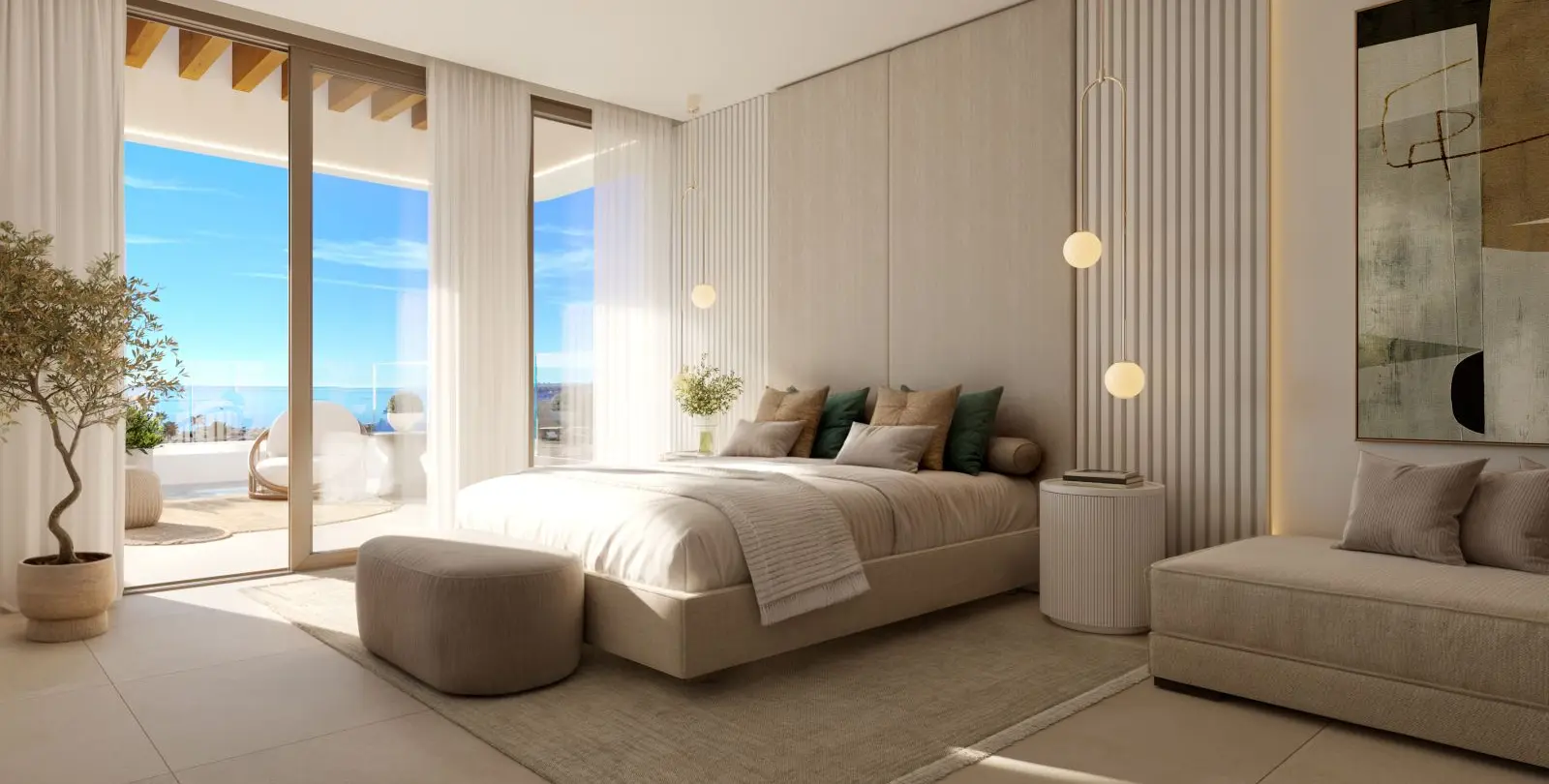 Sale of middle floor apartment in Casares 6