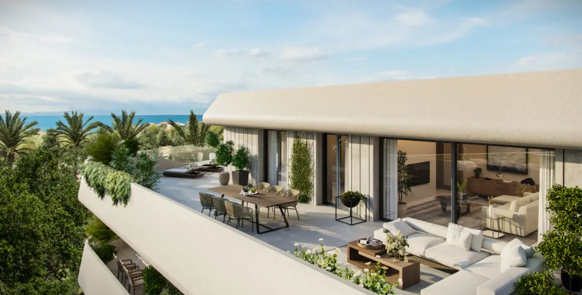 Venta de apartamento en planta media en San Pedro de Alcántara 3