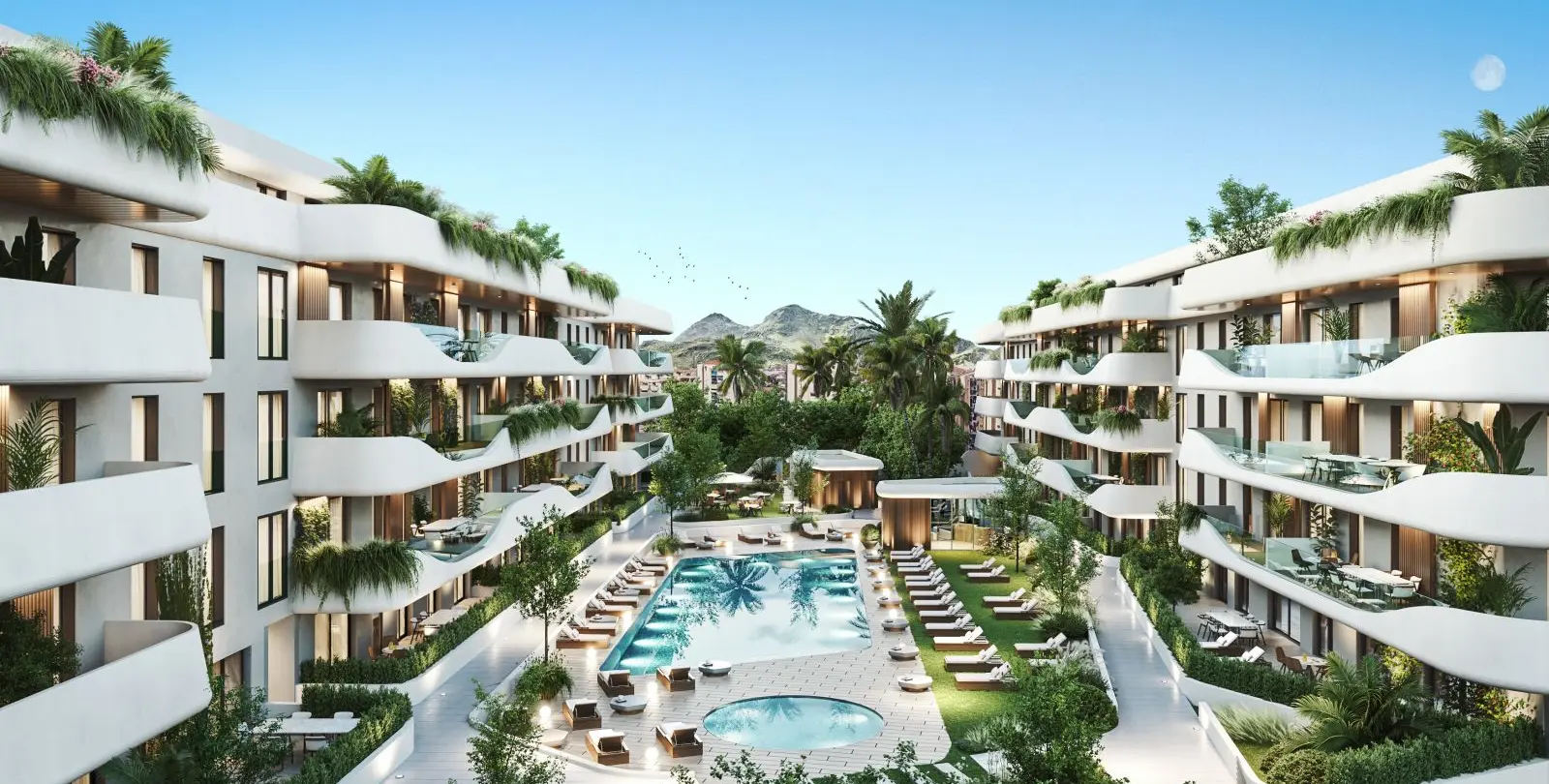 Venta de apartamento en planta media en San Pedro de Alcántara 1