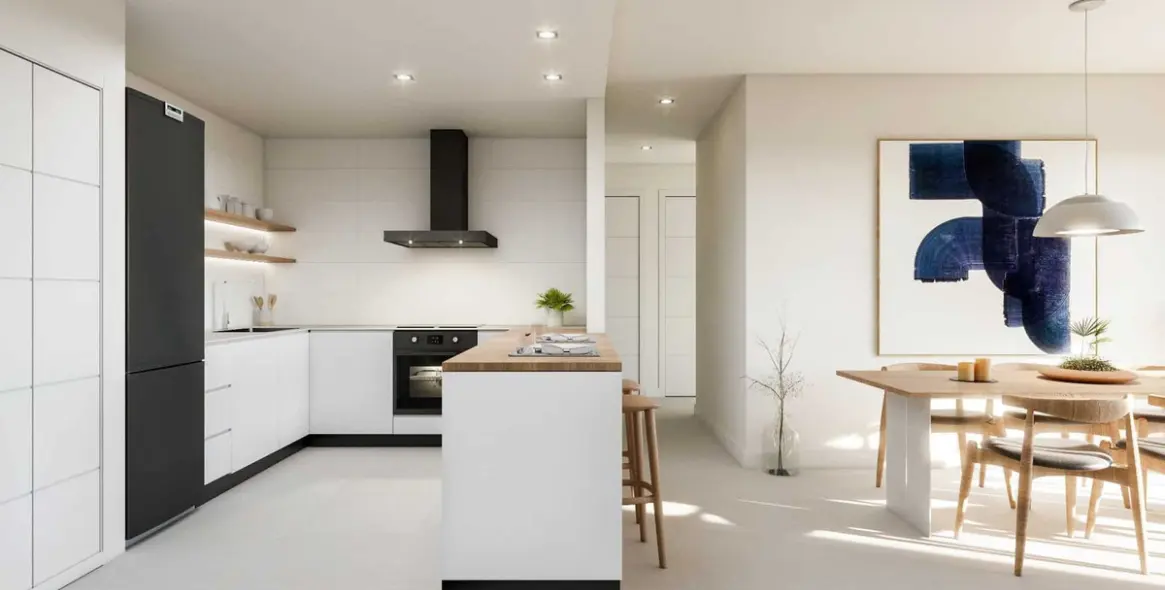Venta de apartamento en planta media en Benalmadena 3