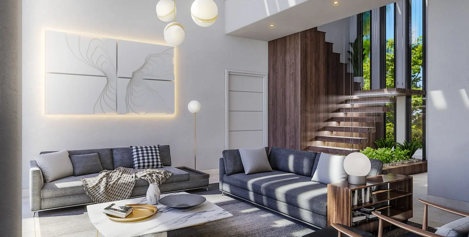 Sale of residential plot in New Golden Mile 8
