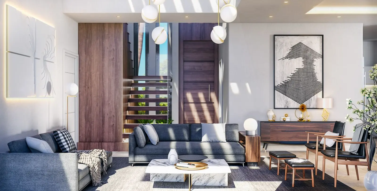 Sale of residential plot in New Golden Mile 9