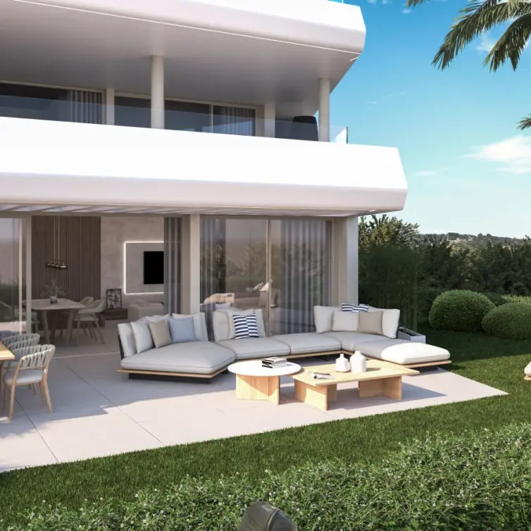 Продажа апартаментов на первом этаже в Estepona