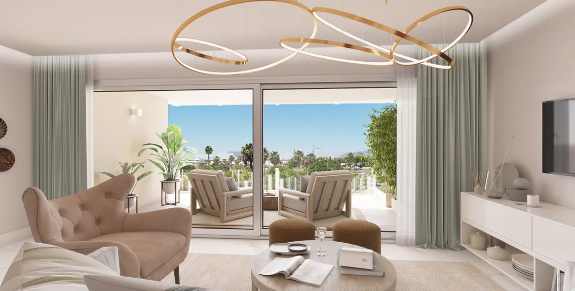 Sale of middle floor apartment in San Pedro de Alcántara 2