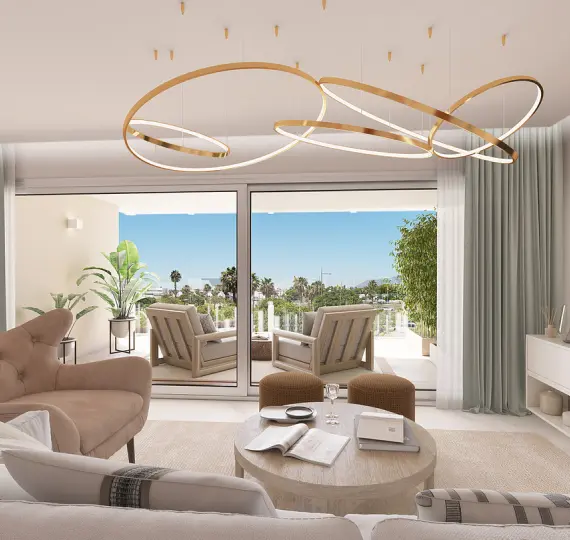 Sale of middle floor apartment in San Pedro de Alcántara