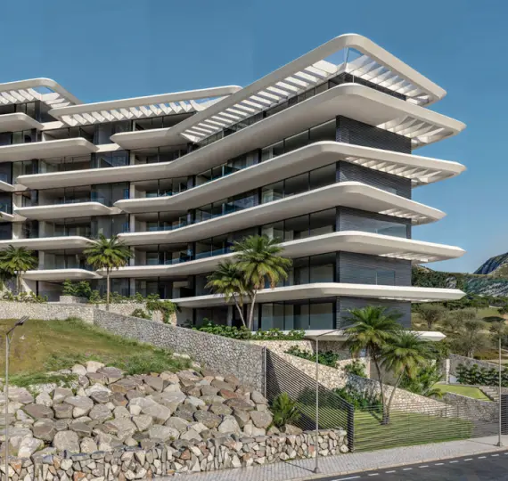 Sale of middle floor apartment in Estepona