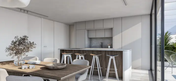 Venta de apartamento en planta media en Estepona 3