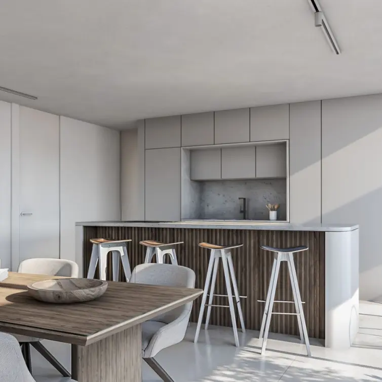 Sale of middle floor apartment in Estepona