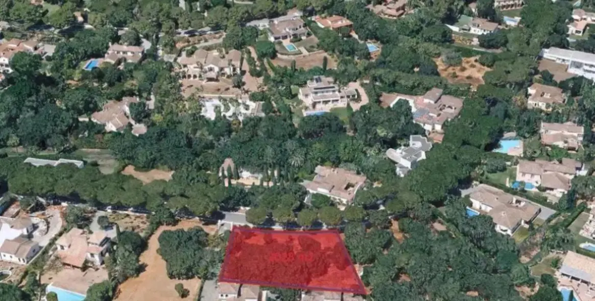 Venta de parcela residencial en Sotogrande Alto 1