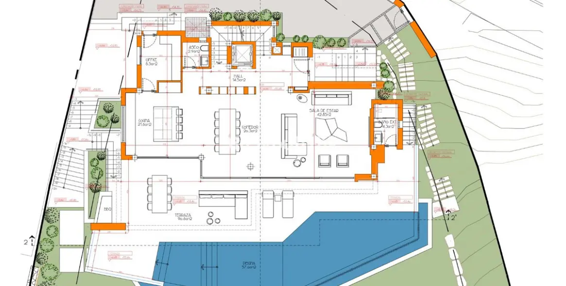 Sale of residential plot in Riviera del Sol 8