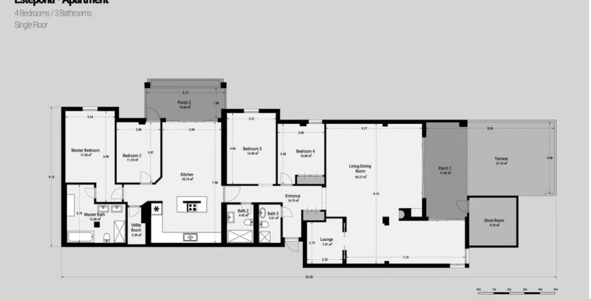 Sale of middle floor apartment in Atalaya 29