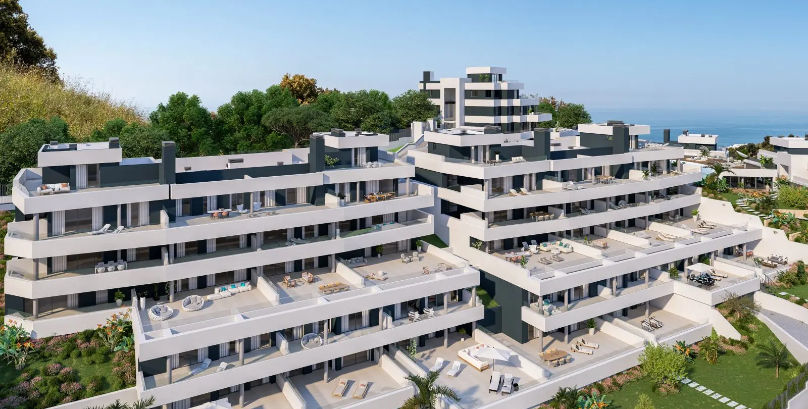 Продажа апартаментов на первом этаже в Altos de los Monteros 1