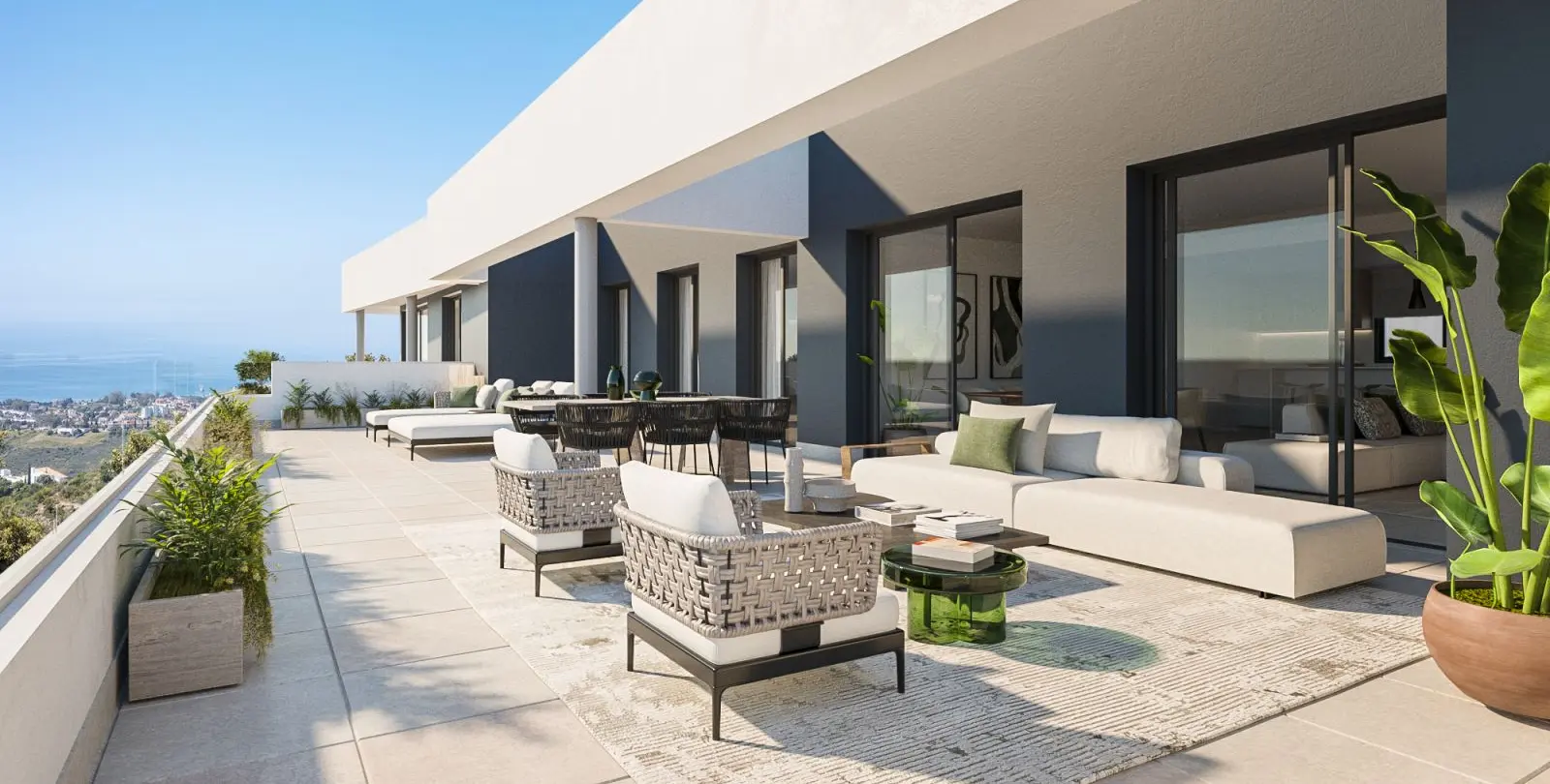 Продажа апартаментов на первом этаже в Altos de los Monteros 4