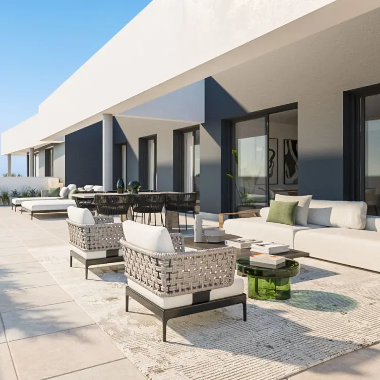 Sale of ground floor apartment in Altos de los Monteros