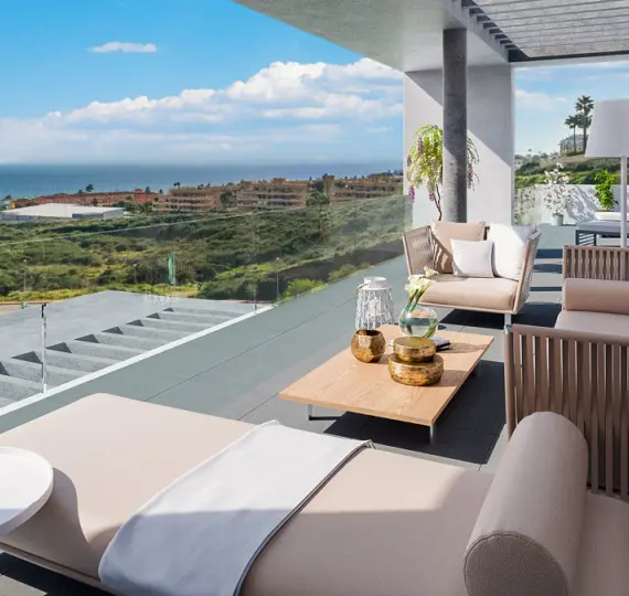 Sale of penthouse in La Cala de Mijas