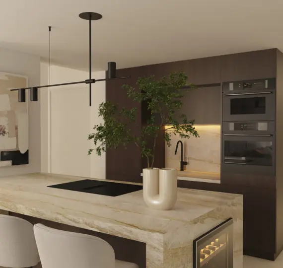 Sale of middle floor apartment in Benahavís