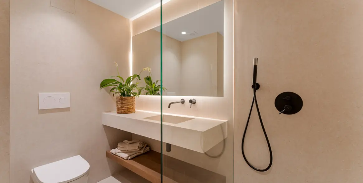 Venta de apartamento en planta media en Benahavís 11