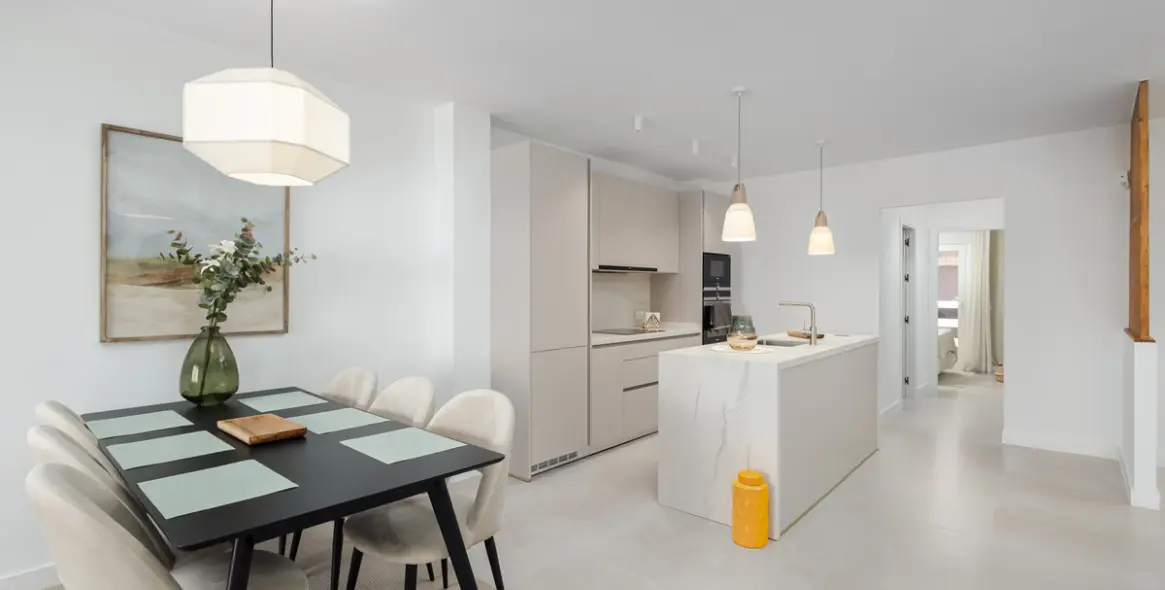 Short-term rent of middle floor apartment in Nueva Andalucía 5