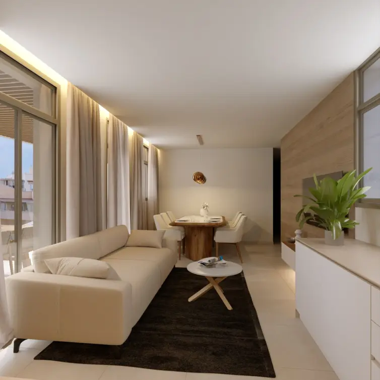 Продажа двухуровневого пентхауса в Estepona