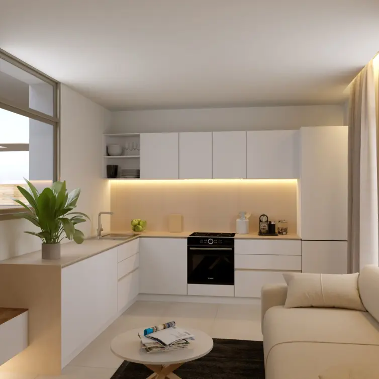Продажа двухуровневого пентхауса в Estepona