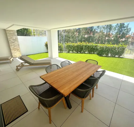 Sale of ground floor apartment in Cabopino