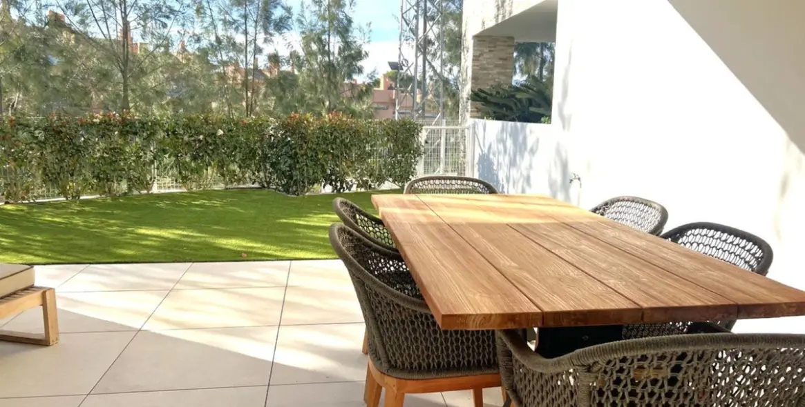 Sale of ground floor apartment in Cabopino 3