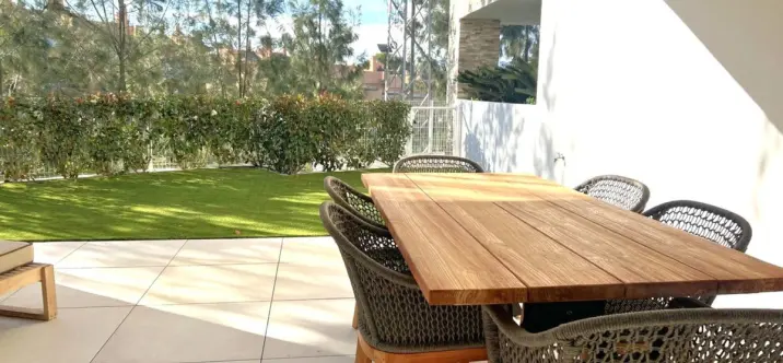 Sale of ground floor apartment in Cabopino 2