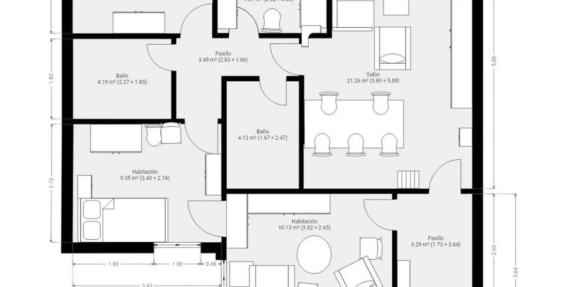 Venta de ático en Perchel Sur 62