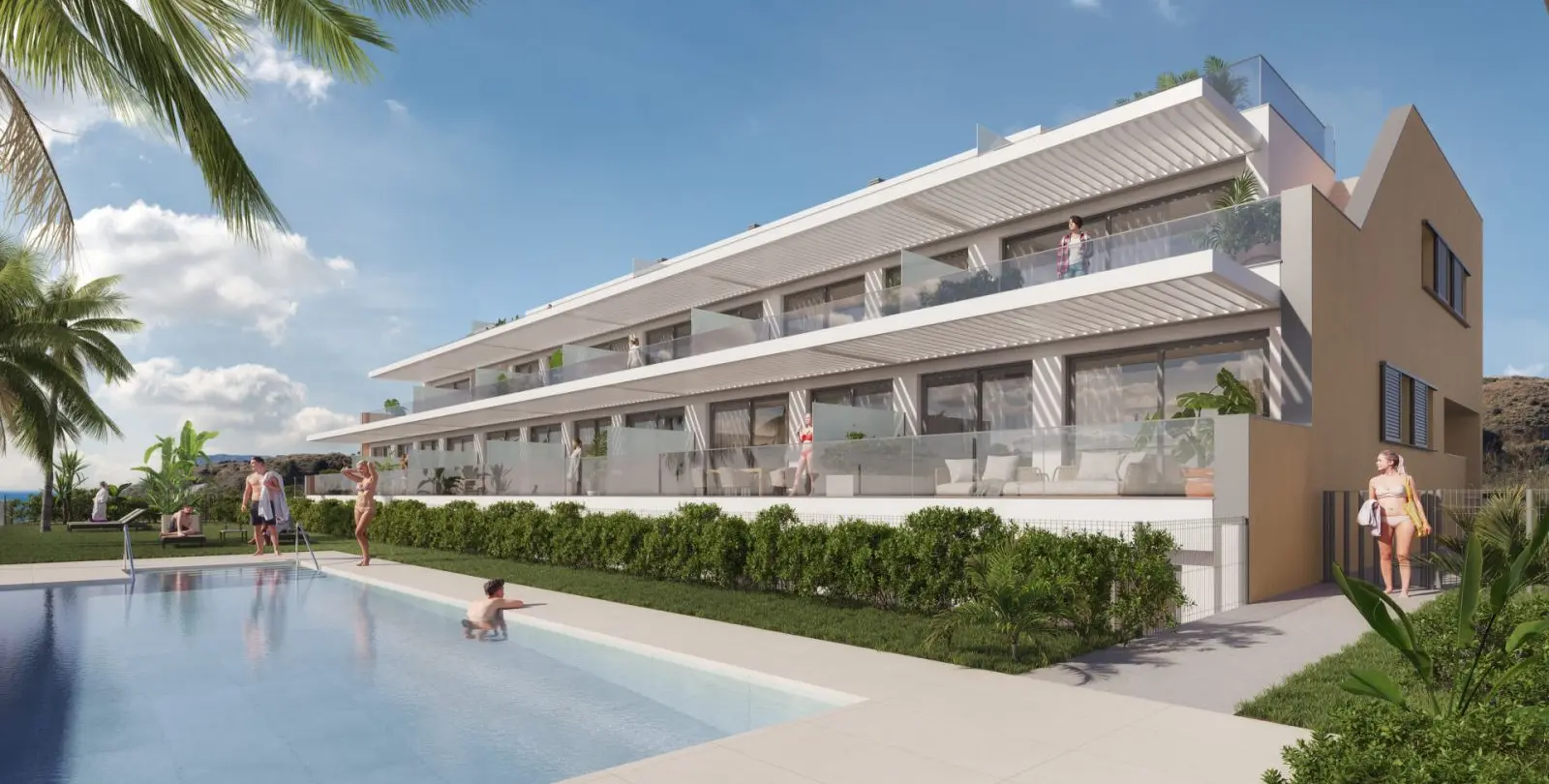 Sale of ground floor apartment in Benajarafe 1
